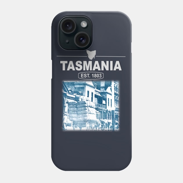 Tasmania, Australia, Established 1803 Phone Case by KC Morcom aka KCM Gems n Bling aka KCM Inspirations