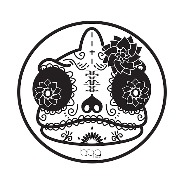 Day of the Dead Kameleon by hyodesign