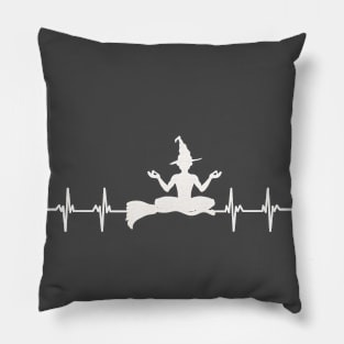 Heartbeat Witch Pillow