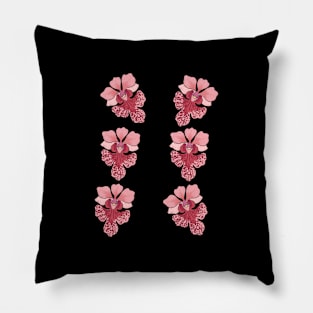 Orchid Wildflower Vintage Bloom Blossom Flora Since Pillow