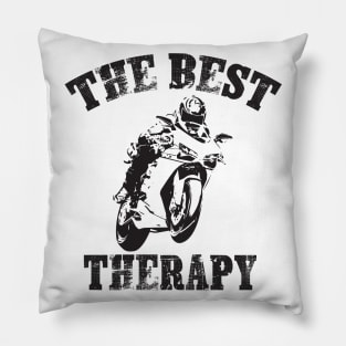 Motocross Bike Motorcycle Best Therapy Pillow