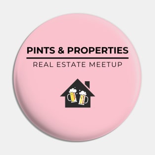 Pints & Properties Pin