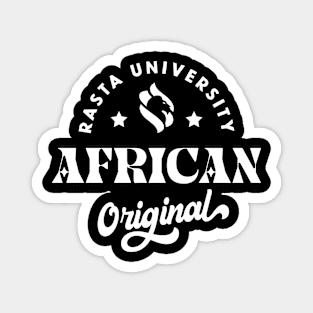 Rasta University African Original Reggae Magnet