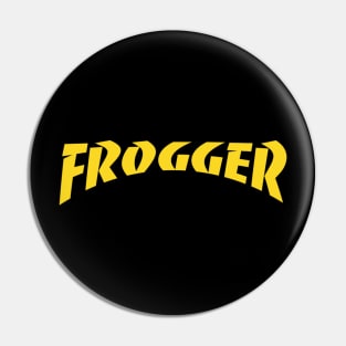 Skater Frog Pin