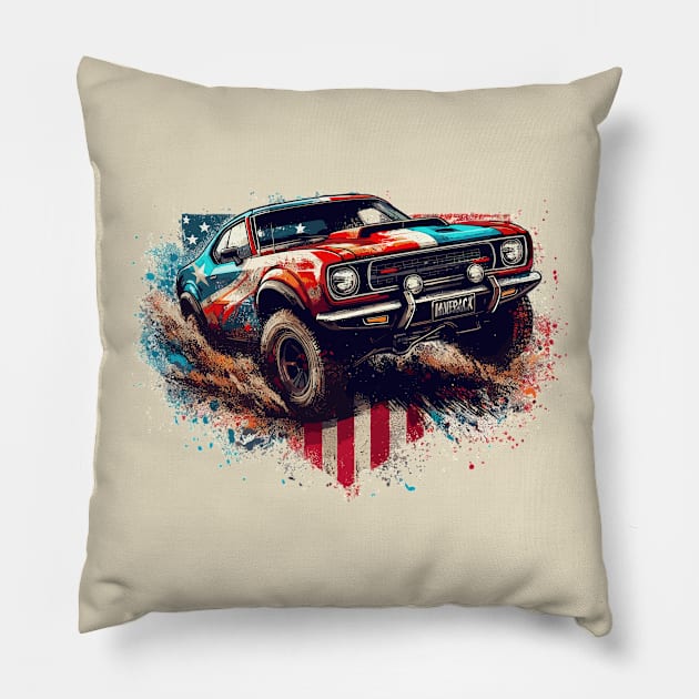 Ford Maverick Pillow by Vehicles-Art