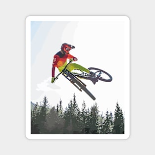 MTB - Whip off on a trail Magnet