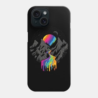 Celestial Dreams: Colorful Night Odyssey Phone Case