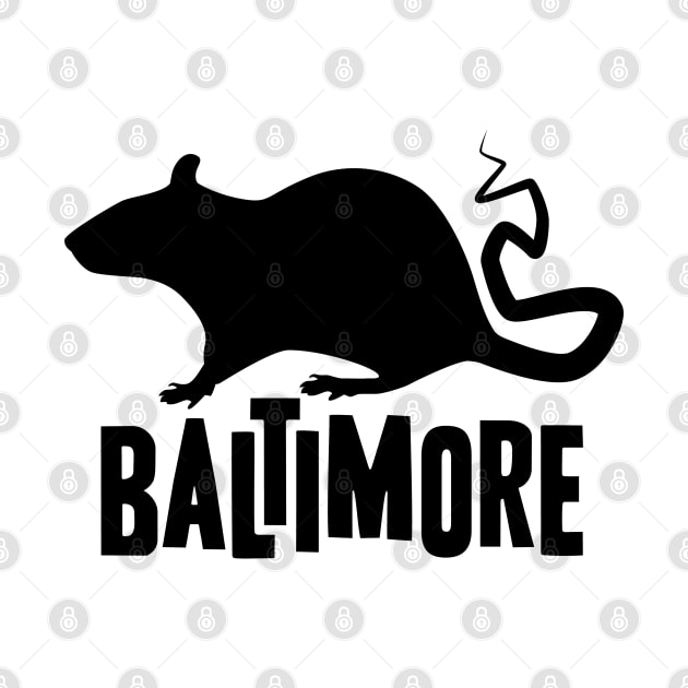 Baltimore Rat by LudlumDesign