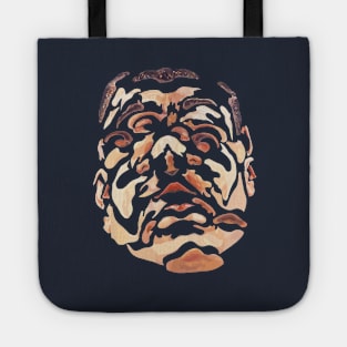 Exploding Face (Painted Stickers) Tote