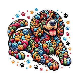 Vibrant Swirl Pup T-Shirt