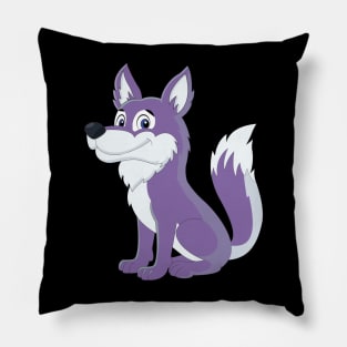 Cartoon Wolf Classic Pillow