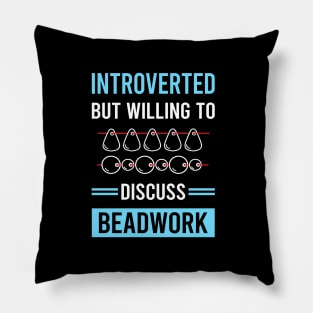 Introverted Beadwork Beading Bead Beads Pillow