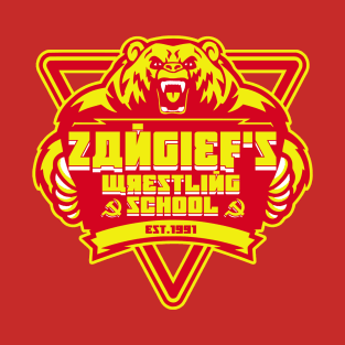 Zangief's wrestling school T-Shirt
