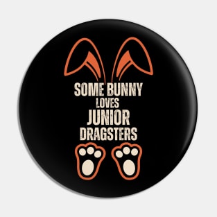 Some Bunny Loves Junior Dragsters Easter Racing Pin