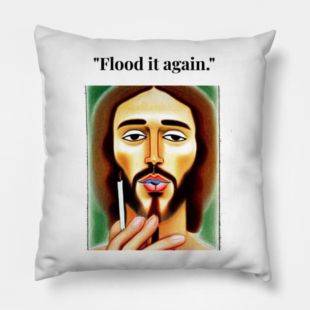 Jesus Pillow by Walters Mom