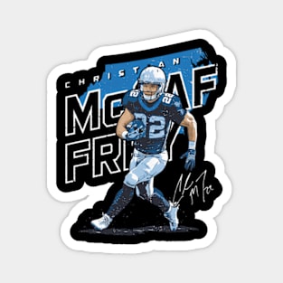 Christian Mccaffrey Carolina Player Map Magnet