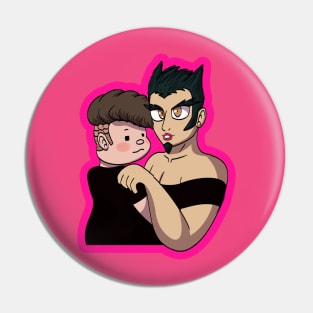 Teruteru and Nekomaru is the Word Pin