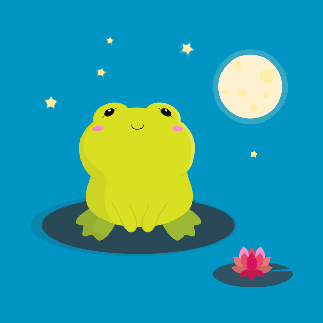 Romantic toad by Namarqueza