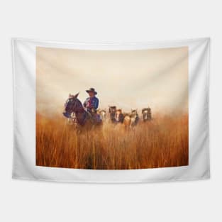 cowboy Tapestry