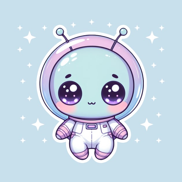 Cute Alien Kawaii by Infinite Legacy Designs