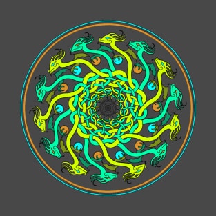 Knot Dragons - Lemon and Lime T-Shirt