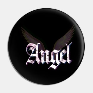 Gothic Angel Wings Pin