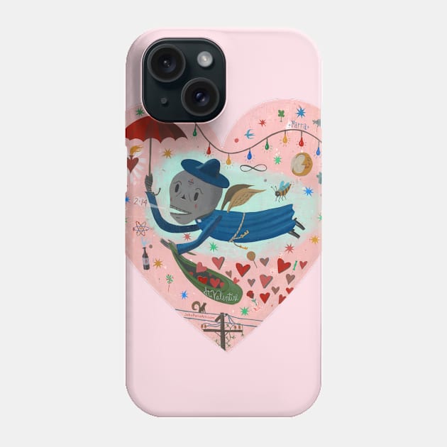 Saint Valentine Comes by Night Phone Case by John Parra Art