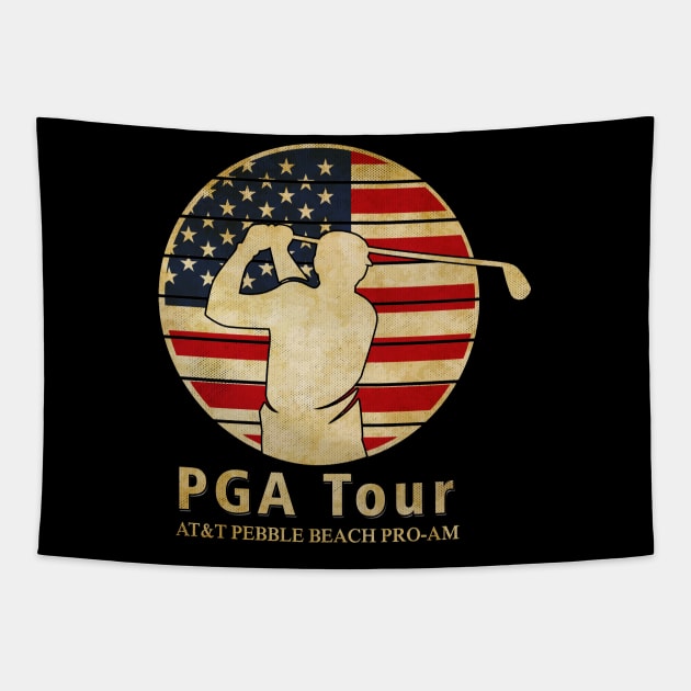 PGA TOUR - Pebble Beach Pro-Am Tapestry by Now and Forever