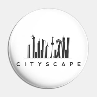 Cityscape Pin