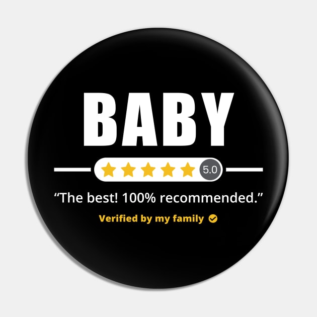 Five Stars Baby Pin by Olipop