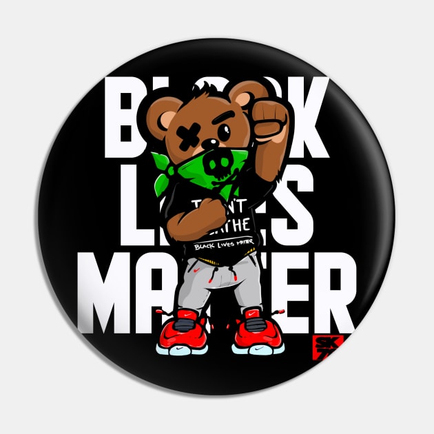Black Lives Matter Bear Pin by Savvykid78