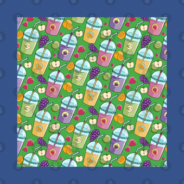 Juice Pattern Art by Designoholic