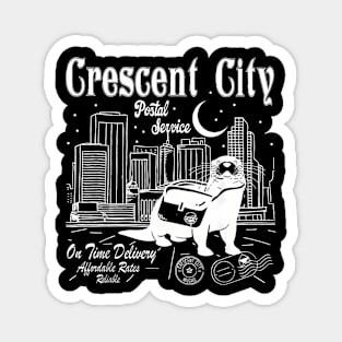 City Postal Service Messenger Otter  City Magnet