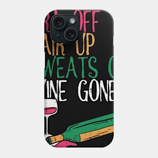 WINE: Bra Off Hair Up Phone Case