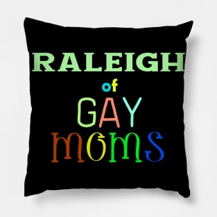 lgbt pride Raleigh Pillow