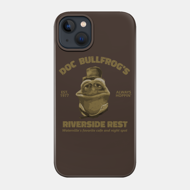 Emmet Otter Doc Bullfrog's Riverside Rest - Emmet Otter - Phone Case