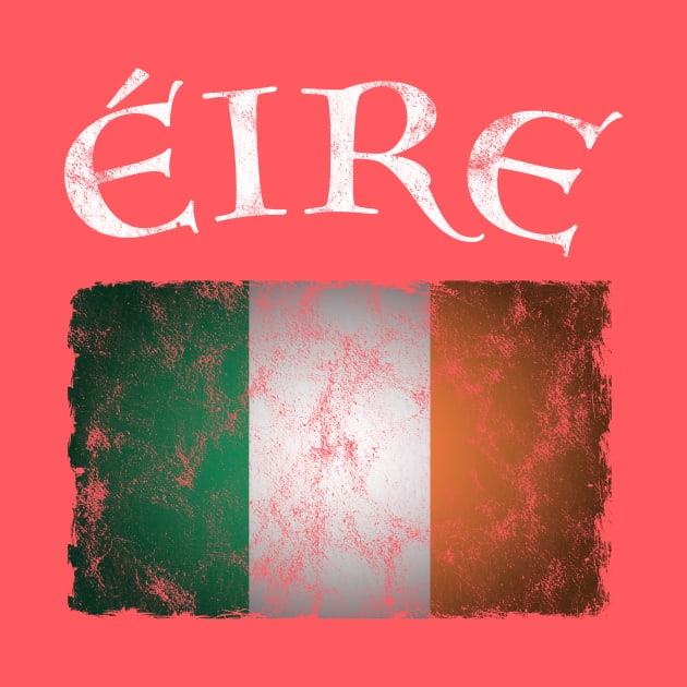 Ireland Eire flag by JeZeDe