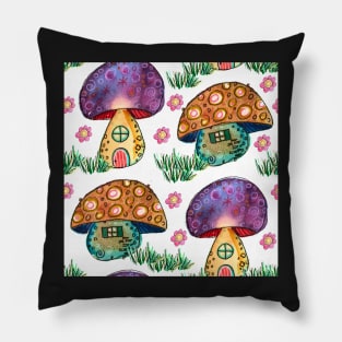 Mushrooms. Or elf houses. Pillow