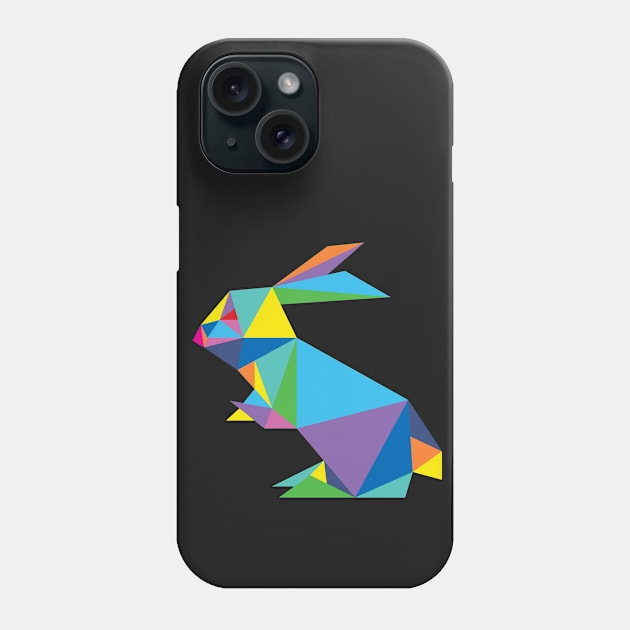 Geometric Rabbit Phone Case by martinussumbaji