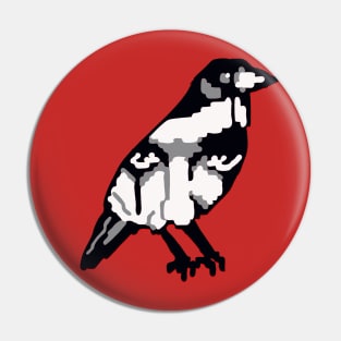 The crow bird Pin