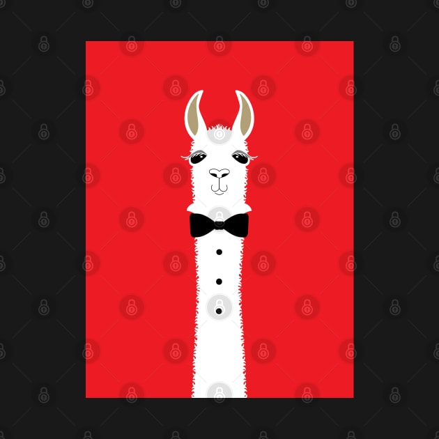 Llama Overdressed by JeanGregoryEvans1