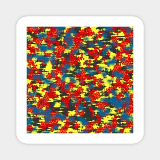 Camouflage Abstract Magnet