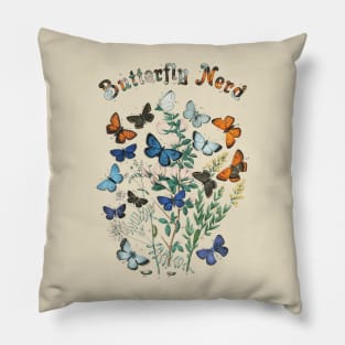 Butterfly Nerd Pillow