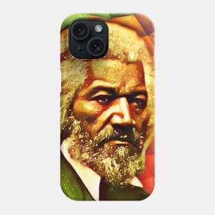 Frederick Douglass Snow Portrait | Frederick Douglass Artwork 8 Phone Case