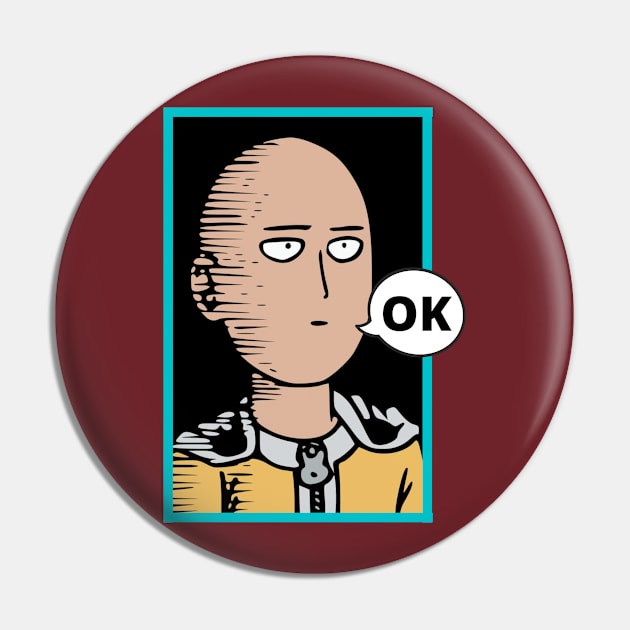 Saitama - One Punch Man - Pin