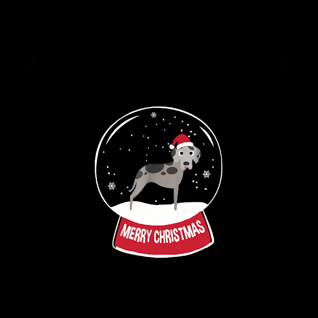 MERRY CHRISTMAS GREAT DANE EVER BEST GIFT T-SHIRT by CathyStore