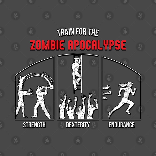 Train for the Zombie Apocalypse by CCDesign