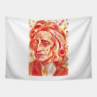 JOHN LOCKE watercolor portrait Tapestry