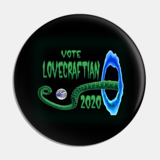 Vote Lovecraftian 2020 Pin