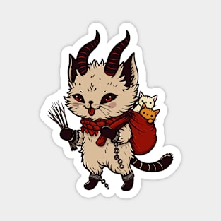Krampusnacht Kitty Magnet